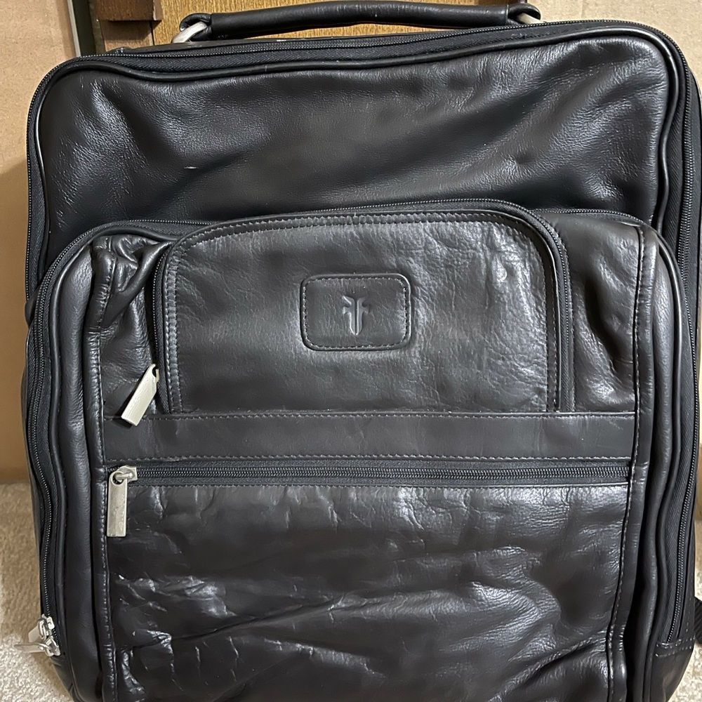 - Frye leather backpack / briefcase